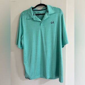 Cinch Blue Polo Shirt Classic Relaxed Fit